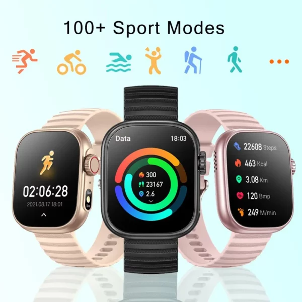 GENBONO-Montre intelligente avec lampe de poche LED – Image 3