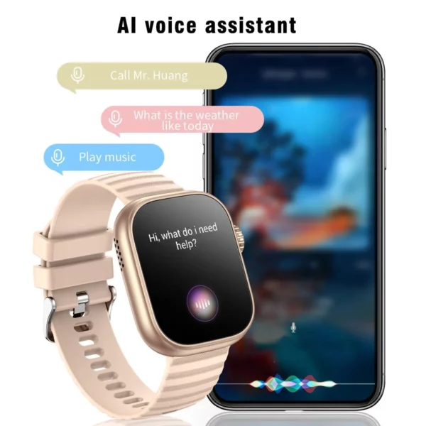 GENBONO-Montre intelligente avec lampe de poche LED – Image 4