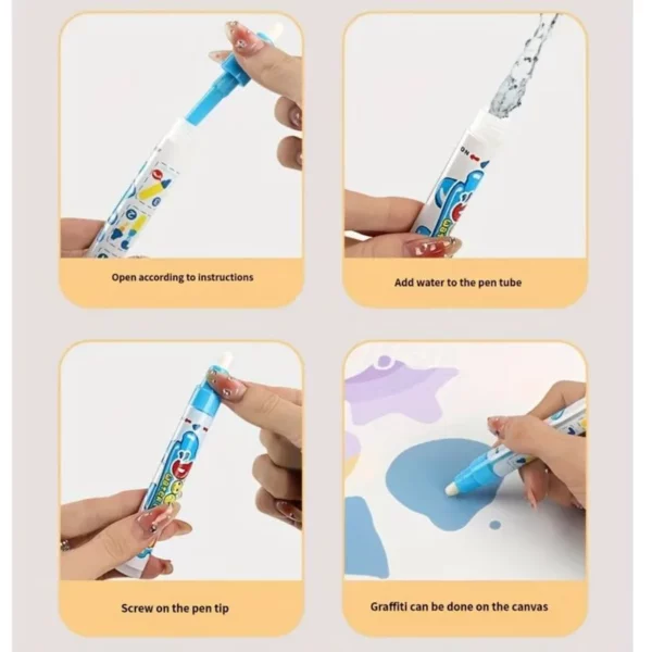Polymère de dessin à l'eau, stylos magiques. – Image 5