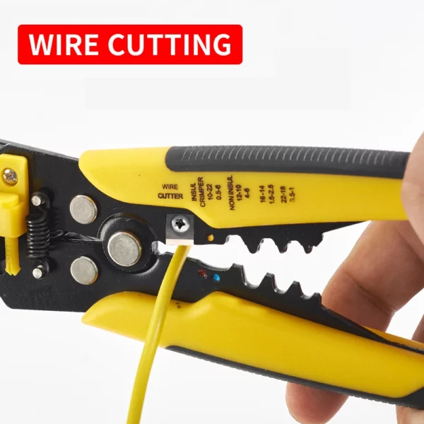 Pince Multifonctionnelle à Dénuder et Sertir Automatique – Image 4
