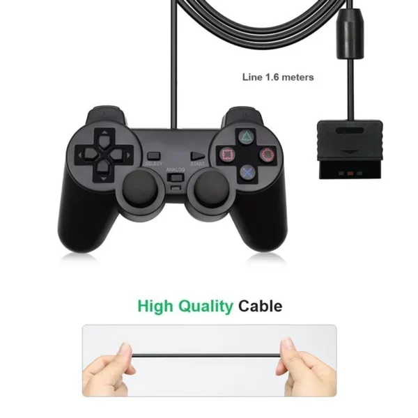 Manette Filaire pour Sony PS2 – Image 6