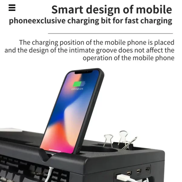 Monitor Stand Riser with USB Hub – Image 2