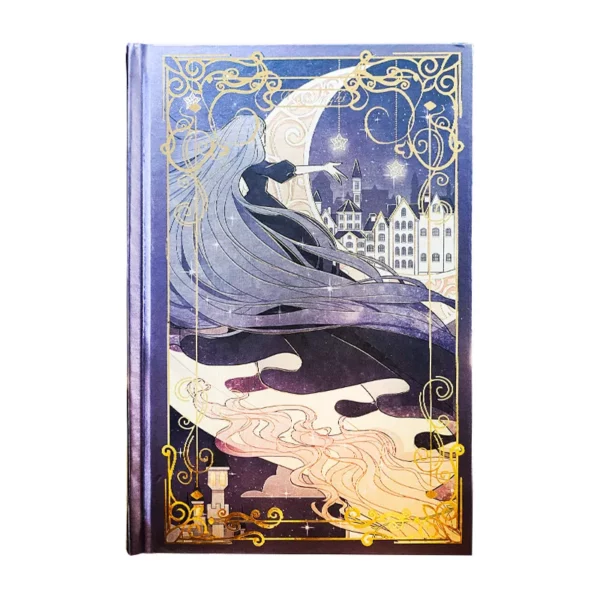 256-Page Retro Magic Castle Notebook – Image 9