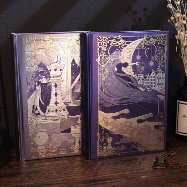 256-Page Retro Magic Castle Notebook – Image 2
