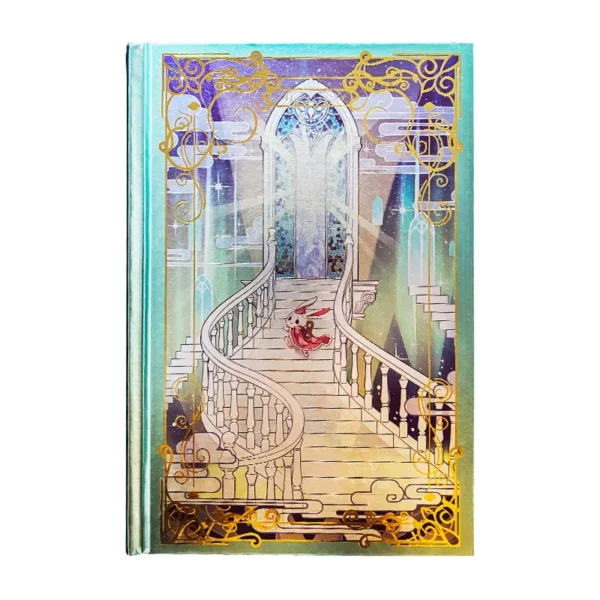 256-Page Retro Magic Castle Notebook – Image 8