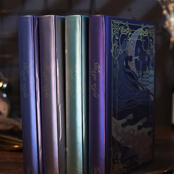 256-Page Retro Magic Castle Notebook – Image 4