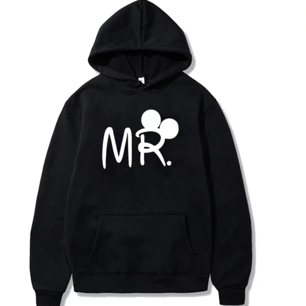 Sweatshirts assortis pour couples tendance. – Image 3
