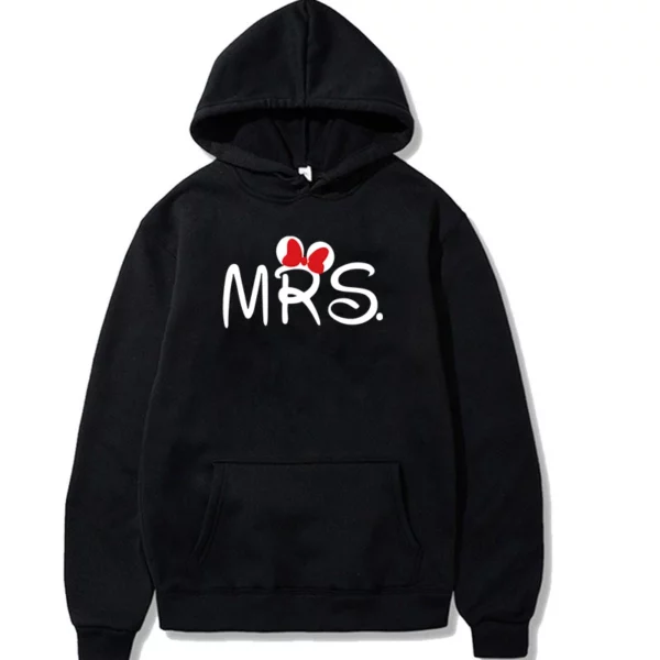 Sweatshirts assortis pour couples tendance. – Image 2