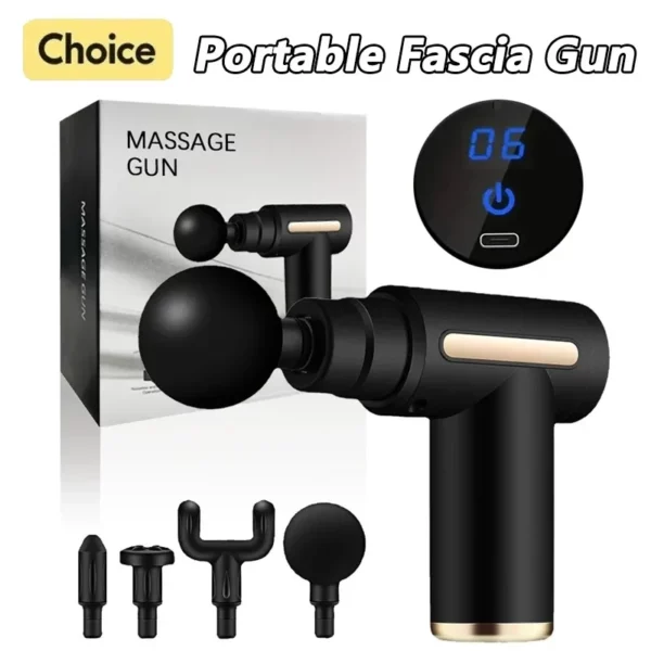Portable deep tissue gun