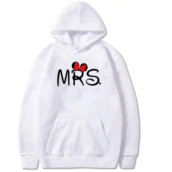 Sweatshirts assortis pour couples tendance. – Image 4