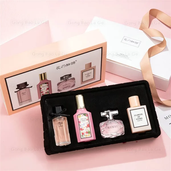 Floral Scent Gift Box - 110ml Perfume Set (4 Pieces) – Image 5