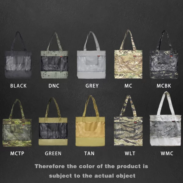 Grand sac camouflage, réutilisable – Image 2