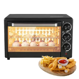 Mini four électrique 800W pour cuisson polyvalente