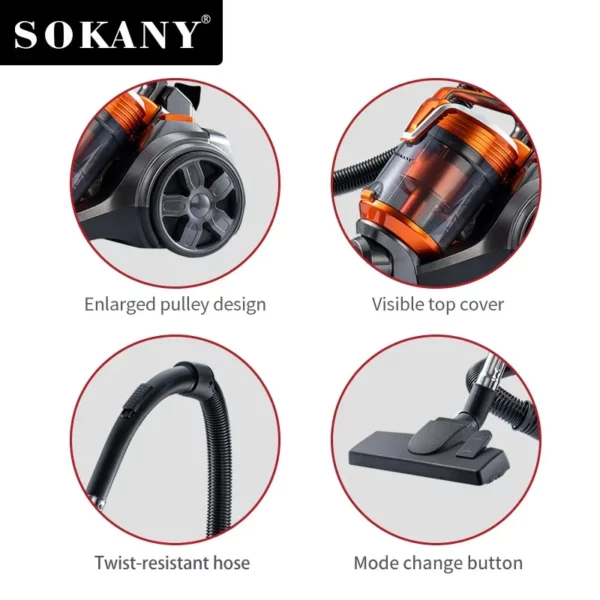 Aspirateur SOKANY 2500W – Image 5