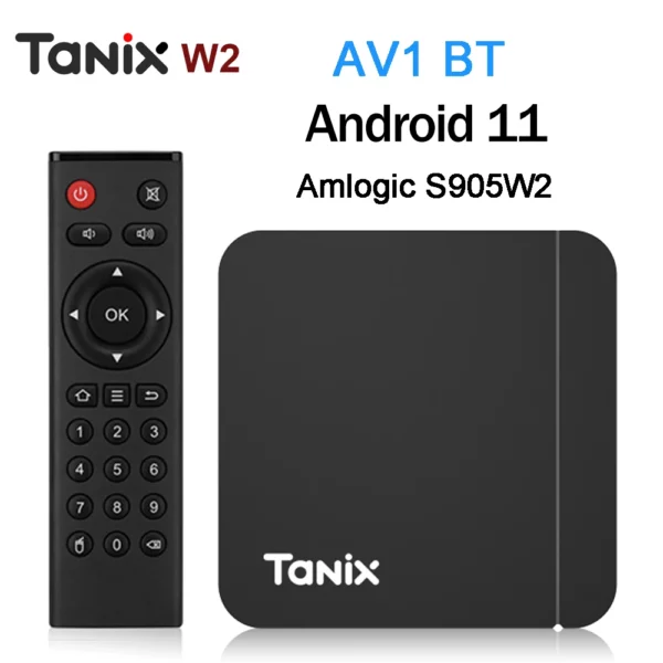 Original Tanix W2 Android 11 TV Box