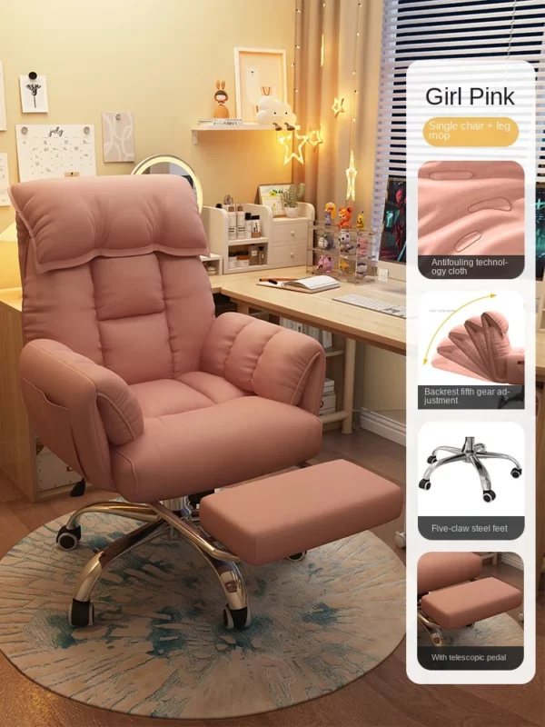 Chaise de bureau ergonomique ajustable. – Image 15