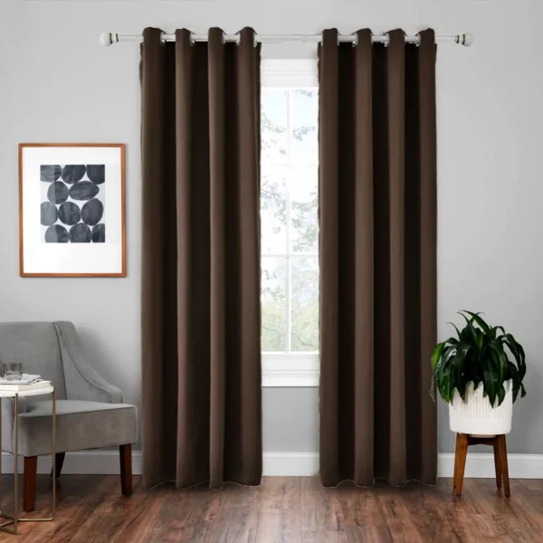Solid Color Blackout Curtains – Image 13