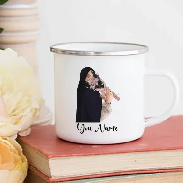 Personalized mug with girl in hijab. - Image 20