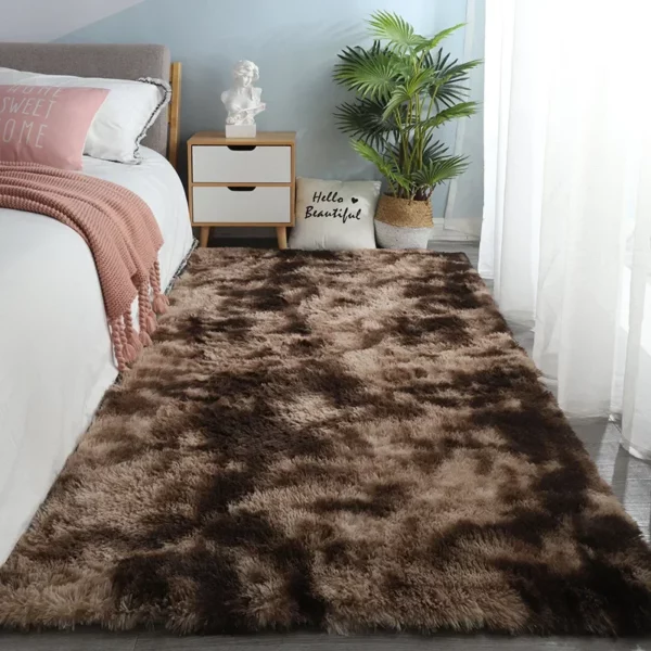 Gray Plush Carpet for Living Room – Image 12
