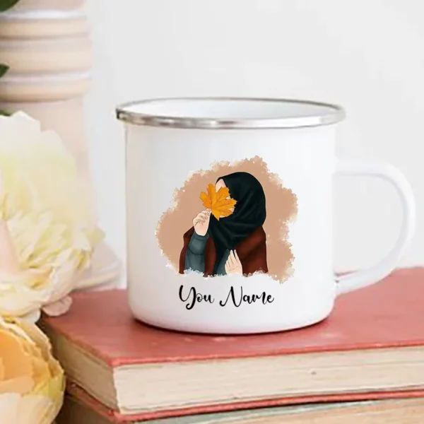 Personalized mug with girl in hijab. - Image 21