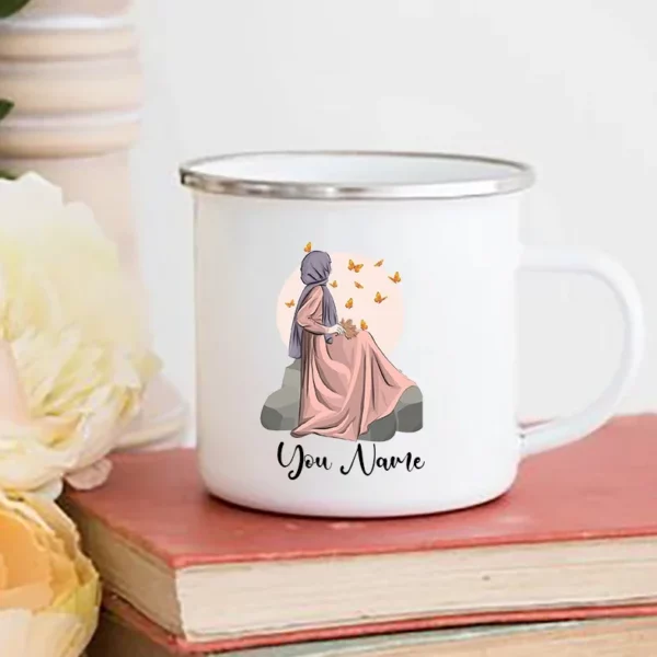 Personalized mug with girl in hijab. - Image 22
