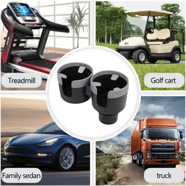 Adaptateur de Porte-Gobelet 2 en 1 pour Voiture – Image 5