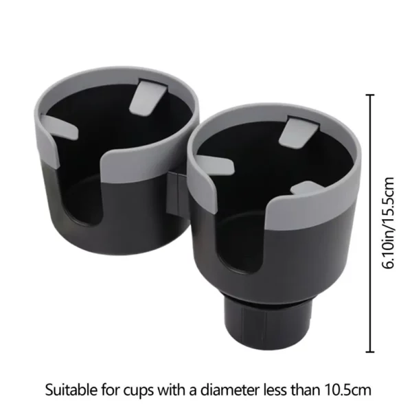 Adaptateur de Porte-Gobelet 2 en 1 pour Voiture – Image 8