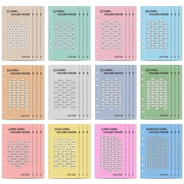 Envelopes pour défi d'épargne budgétaire – Image 6