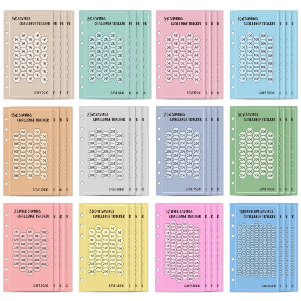 Envelopes pour défi d'épargne budgétaire – Image 5