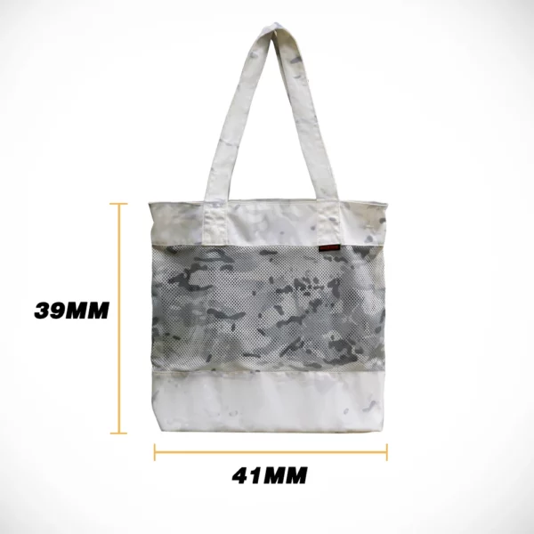 Grand sac camouflage, réutilisable – Image 3