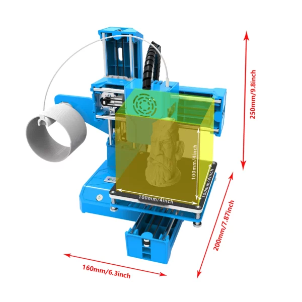 Level FDM Printer for TPU and PLA Filament (1.75mm) – Image 2