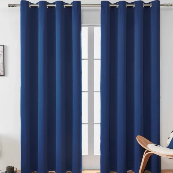 Solid Color Blackout Curtains – Image 16