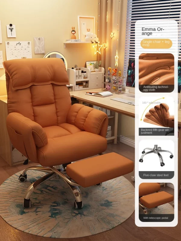 Chaise de bureau ergonomique ajustable. – Image 12