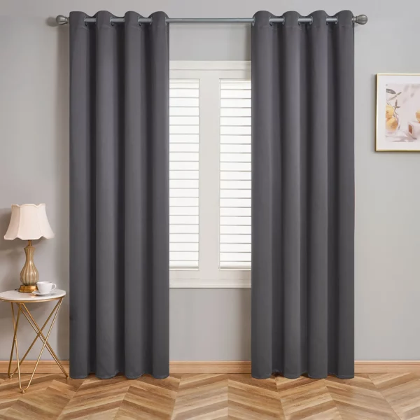 Solid Color Blackout Curtains – Image 18