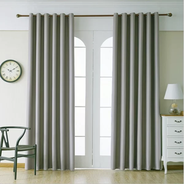 Solid Color Blackout Curtains – Image 5