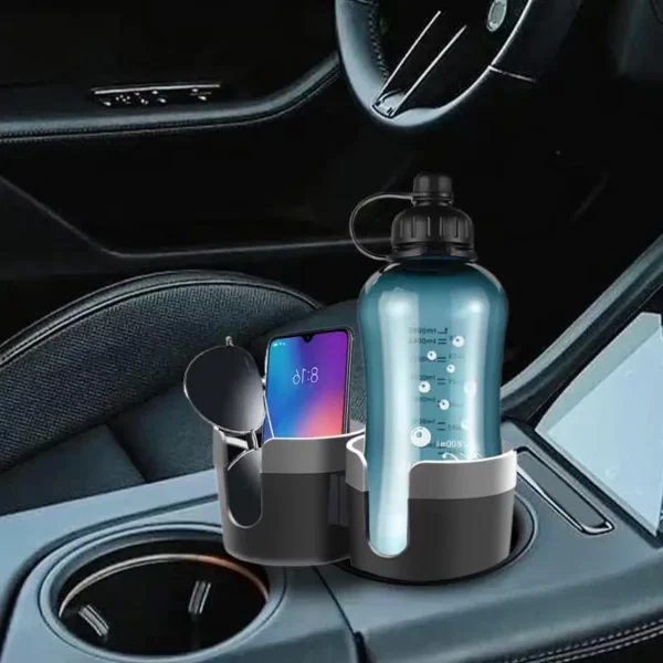 Adaptateur de Porte-Gobelet 2 en 1 pour Voiture – Image 2
