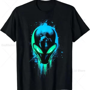 Unique Alien Splash T-shirt