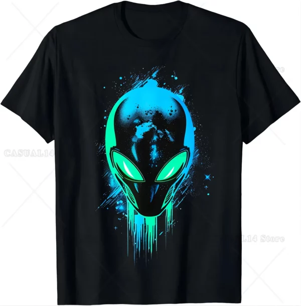 Unique Alien Splash T-shirt