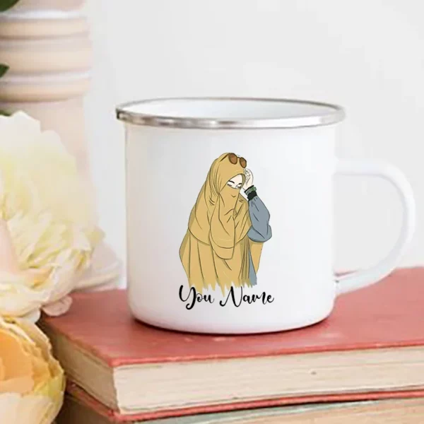 Personalized mug with girl in hijab. - Image 10