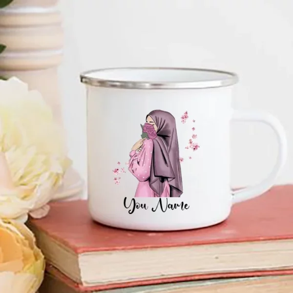 Personalized mug with girl in hijab. - Image 19