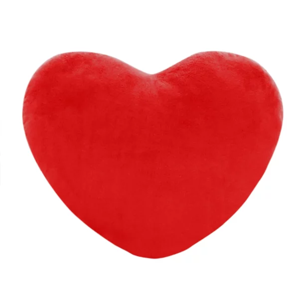 Coussin cœur en fausse fourrure – Image 6