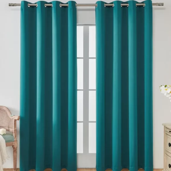 Solid Color Blackout Curtains – Image 14